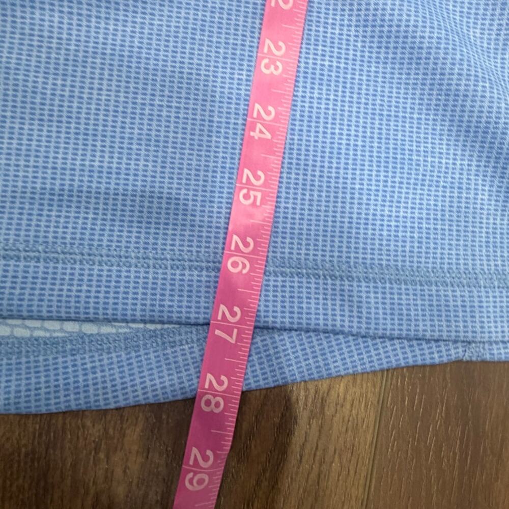 Vineyard Vines On-the-Go Sankaty Quarter-Zip Light Blue Size M - Picture 8 of 9